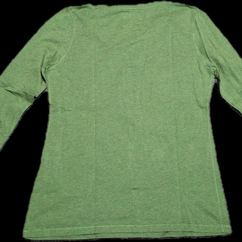 H&M blouse green used with buttons size M
