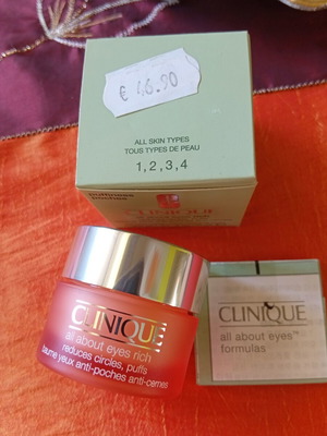 Clinique All About Eyes 15 ml καινούργια κρέμα-τζελ ματιών