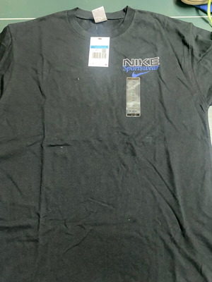 Nike T-shirt new, men's size M, black