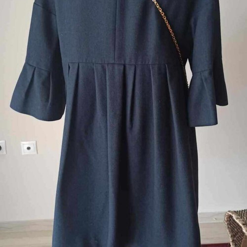 Valentino Red blue 3/4 sleeve coat like new, size 42