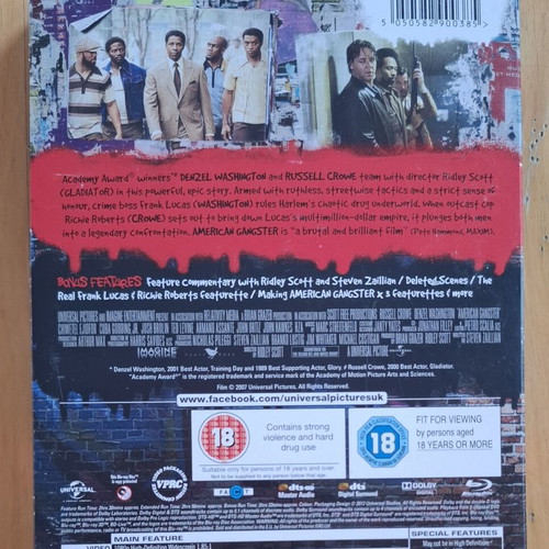 American Gangster Blu-ray HMV Exclusive Edition