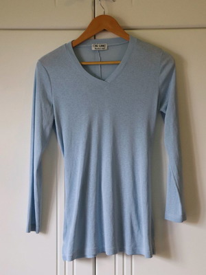 Blue blouse one size used