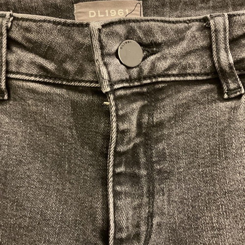 DL1961 black denim pants new, size 28, crop length