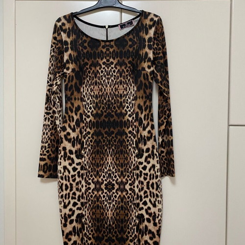 Le Vertige dress like new, size M, black and brown