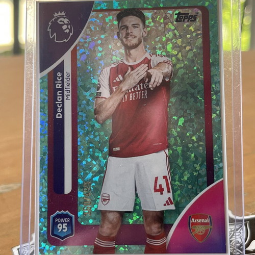 2025-26 Topps Premier League Declan Rice Arsenal card new 360/499