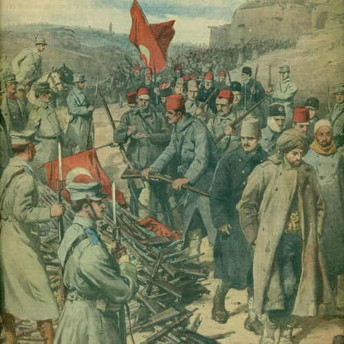 Old magazines Ioannina The Liberation 1913 used, Italian magazine cover