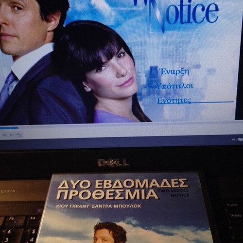 Two Weeks Notice DVD like new, comedy, subtitles