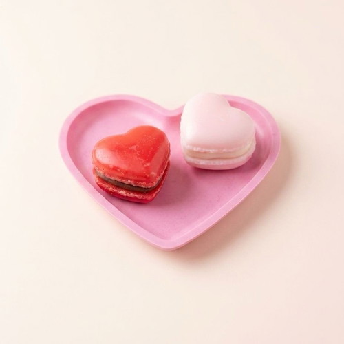 Handmade Wax Melts Macaron Hearts Strawberry Vanilla Luxury new