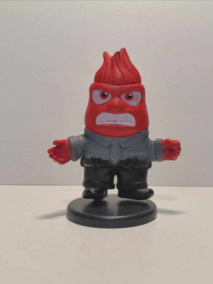 Inside Out collectible figure "Anger" new, height 8-9 cm