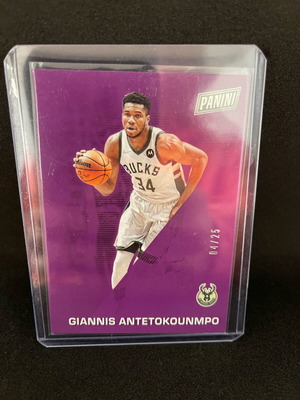 Giannis Antetokounmpo Father's Day card used 04/25