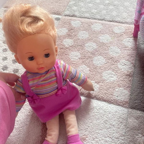 Doll with soft body used
