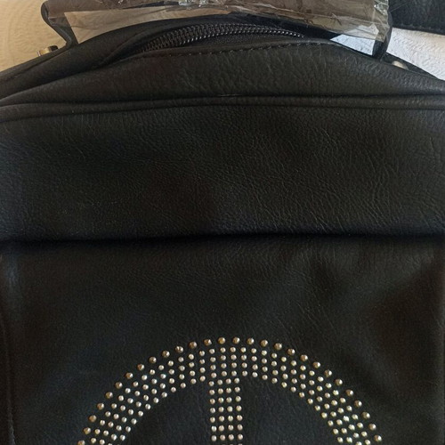 Women's backpack new black with large pocket