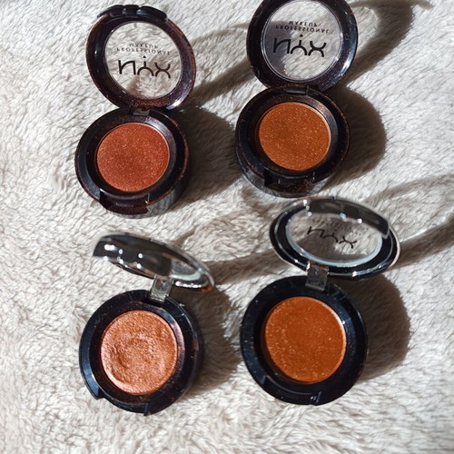 Night eyeshadows used, set of 4 with box