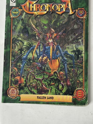 Chronopia Fallen Land Target Games #2206 fantasy wargame supplement book 1998 used