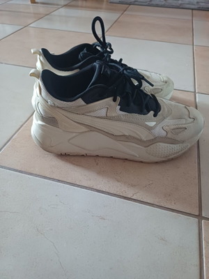 Puma RS-X sneakers like new, size 43, black and white