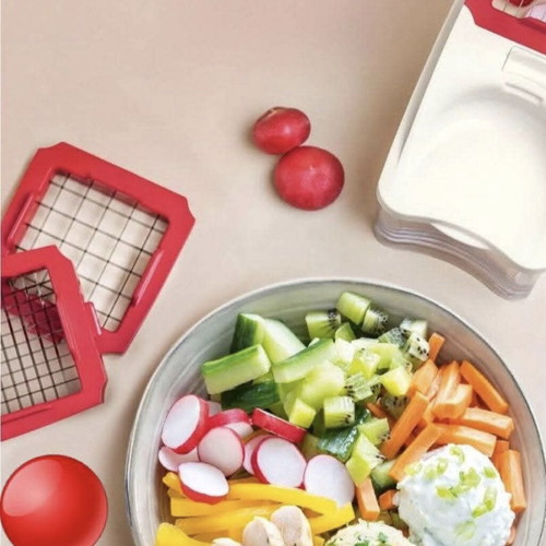 Tupperware Super Vegetable Cutter with 3 Blades, like new