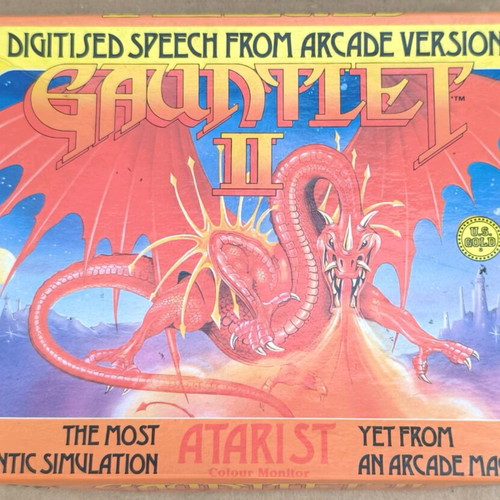 Gauntlet II (US Gold) (Atari ST) like new, complete in box