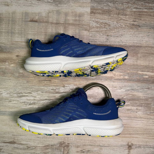 Under Armour Charged Royal Blue Mesh Running Sneakers Youth EU 37.5