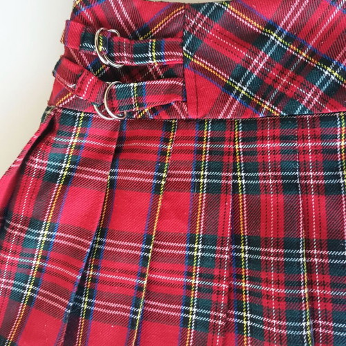 TIME GIRL KID'S CHECKERED SKIRT