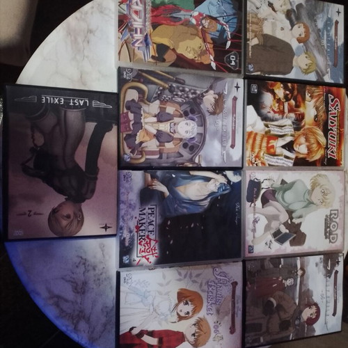 Anime DVD new, action and adventure series