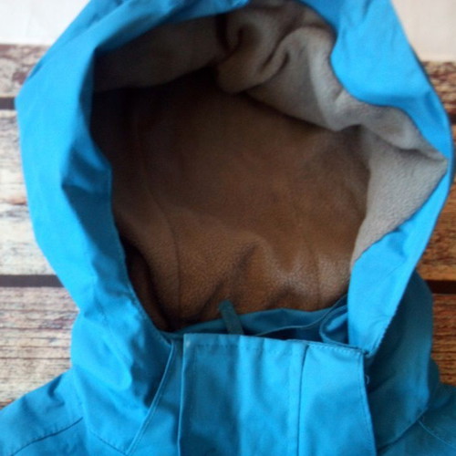 Trespass kids jacket used, size 5/6, blue