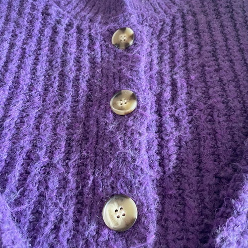 Girls Zara purple cardigan like new for 9-10 years