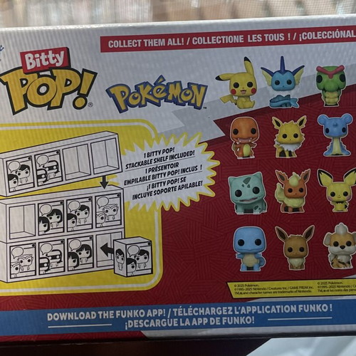 Pokemon Bitty Pop! vinyl figure 4-pack series 1