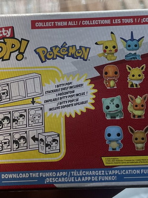 Pokemon Bitty Pop! vinyl figure 4-pack series 1