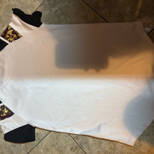 SikSilk T shirt men's medium used, white