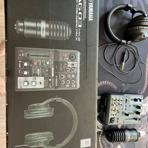 Yamaha AG 03 mk2 streaming pack like new