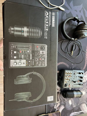 Yamaha AG 03 mk2 streaming pack like new