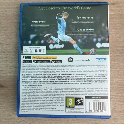 FC24 PlayStation 5 game like new