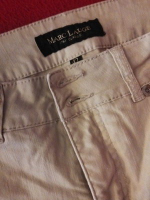 Marc Lauge Italian Pants beige size XL like new