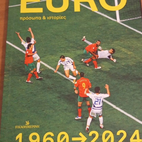 Euro book like new with historical events and reference to euro2004