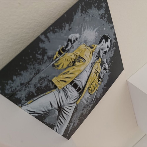 Queen Freddie Mercury 3D Printed Wall Art New