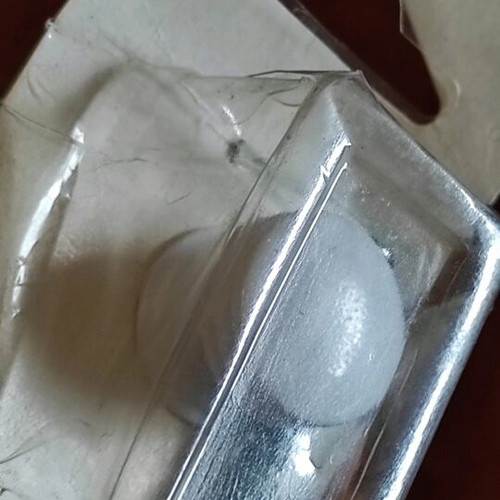 Πόμολα καινούργια, σετ 5 τεμαχίων, χρυσαφί και άσπρο