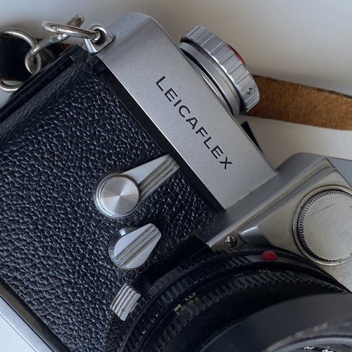 Leica Leicaflex camera with Summicron 50mm f2 lens used
