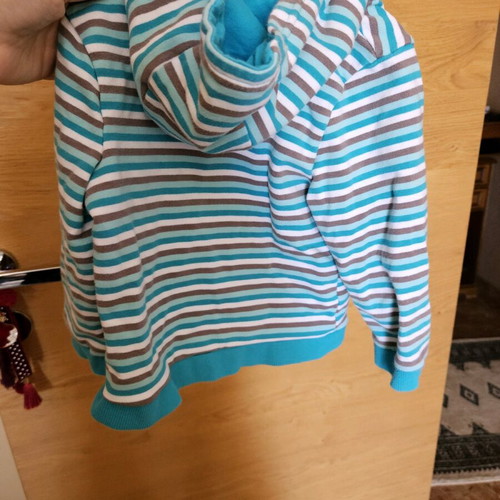 Girls' sweatshirt jacket 86cm like new