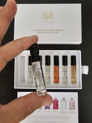 Parfums de Marly Feminine Discovery Set new, 7x1.5 ml Eau de Parfum samples