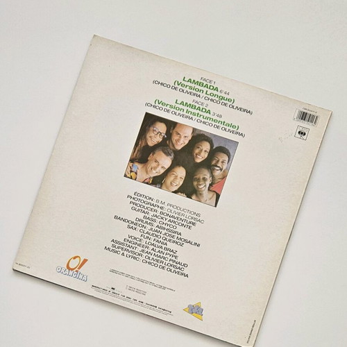 Kaoma Lambada 12" Maxi Single like new