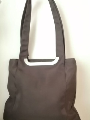 Mazzini shoulder bag authentic brown used made in Italy