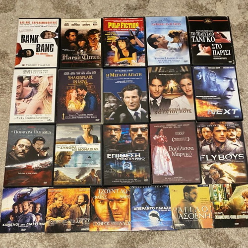 DVD movies like new, pack of 21 premium
