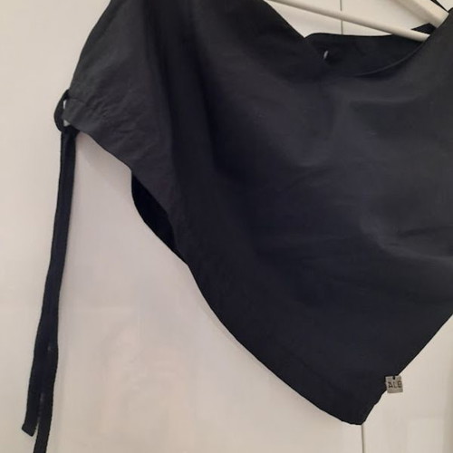 A.L.E. asymmetrical black blouse size M like new