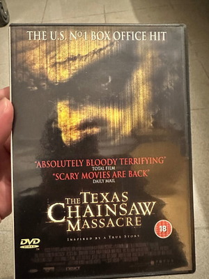 The Texas Chainsaw Massacre DVD като нов, английски субтитри