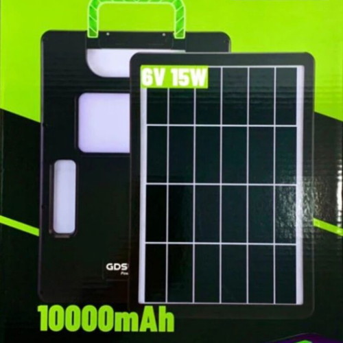 Ηλιακό Power Station 10.000mAh 15W με LED φωτισμό και USB Type-C