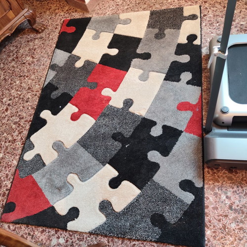 Sevilla puzzle design modern rug 120x170 cm