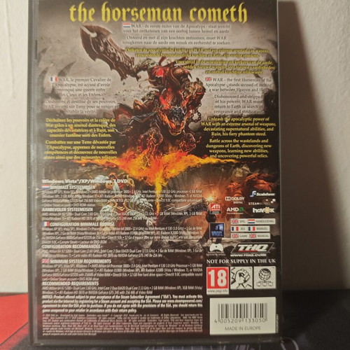 Darksiders PC game multi language used