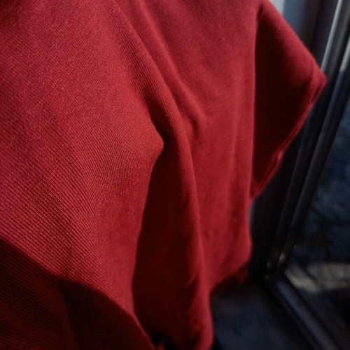 Red dress new, backless, size S