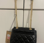 Valentino Bags Ocarina Black Quilted Shoulder Bag New with Tag