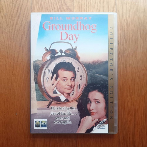 Groundhog Day DVD μεταχειρισμένο με ελληνικούς υπότιτλους, αισθηματική κωμωδία